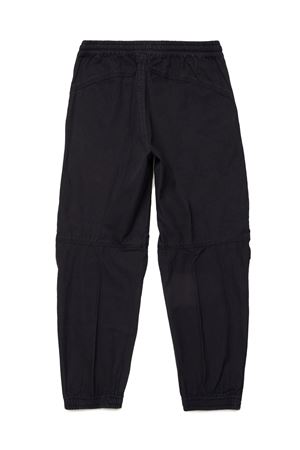 black cotton trousers DIESEL KIDS | J02057KXBIMK900